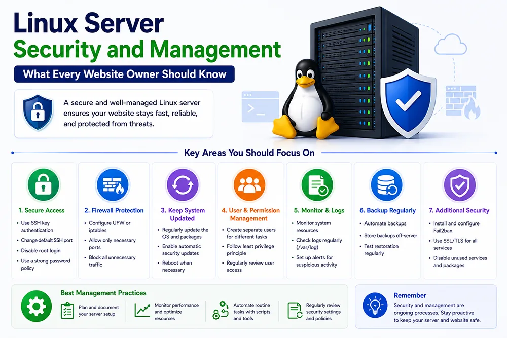 Linux Server Security and Management - What Every Website Owner Should Know Webomatic