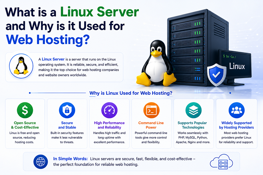 What is a Linux Server and Why is it Used for Web Hosting Webomatic