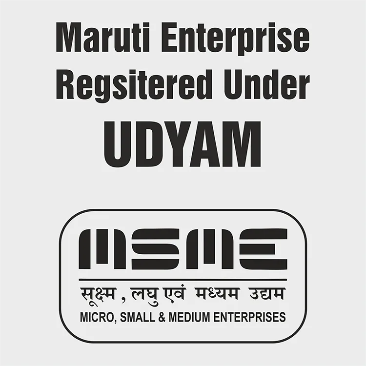 MSME Certificate of Maruti Enterprise