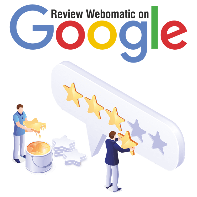 Webomatic<sup>®</sup> Review on Google